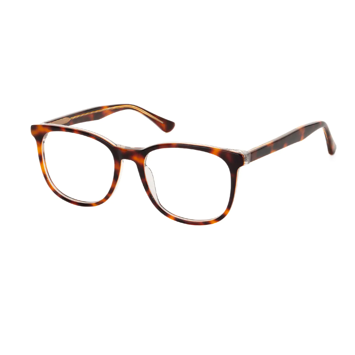 Square Tortoiseshell Eyeglasses