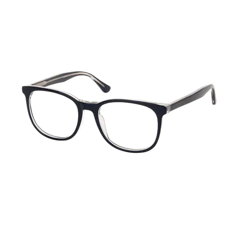 Square Blue Eyeglasses