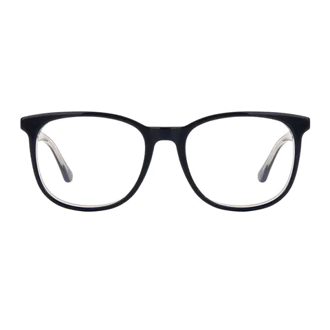 Square Blue Eyeglasses