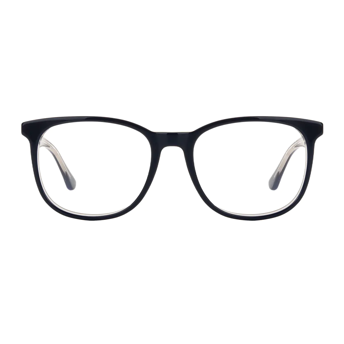 Square Blue Eyeglasses