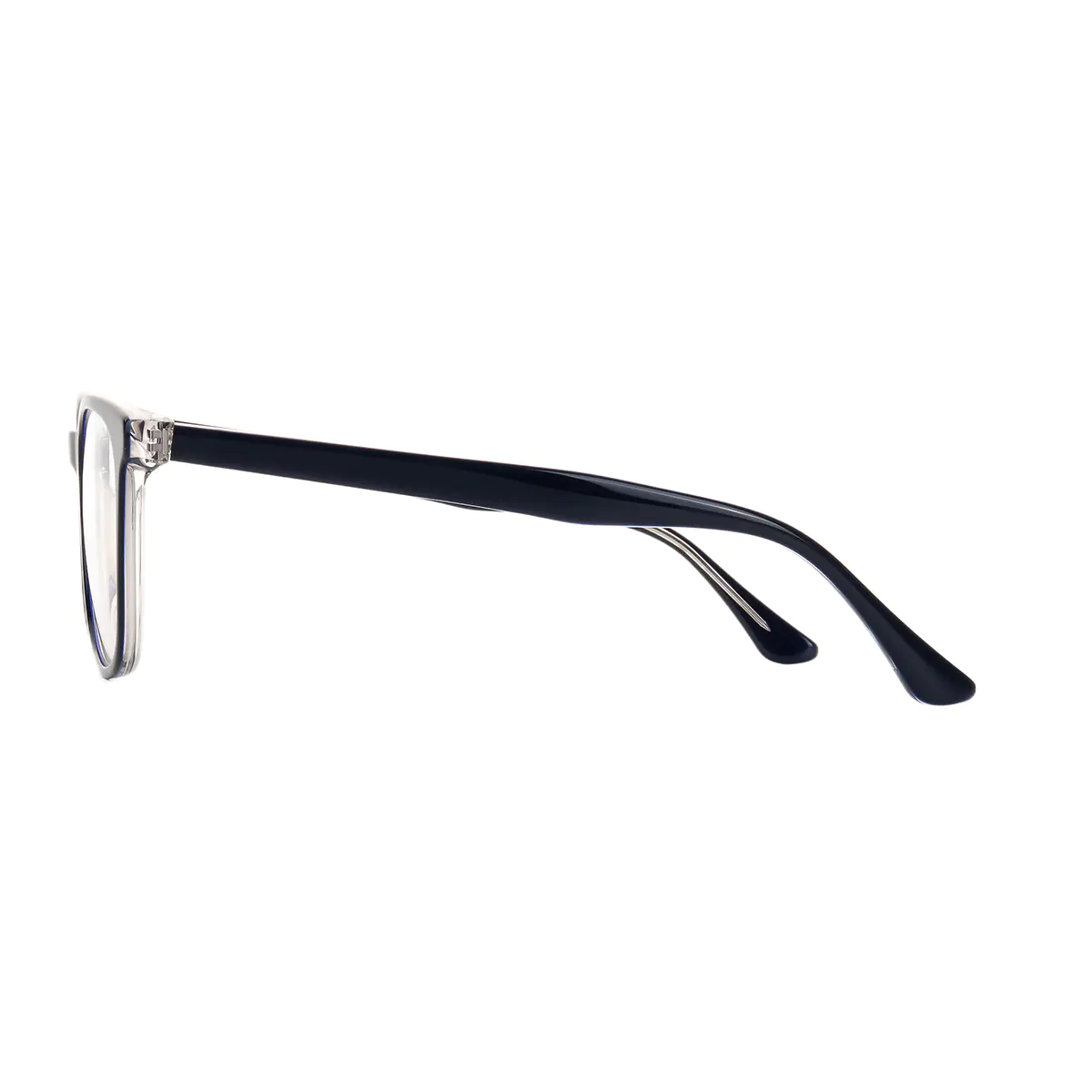 Square Blue Eyeglasses