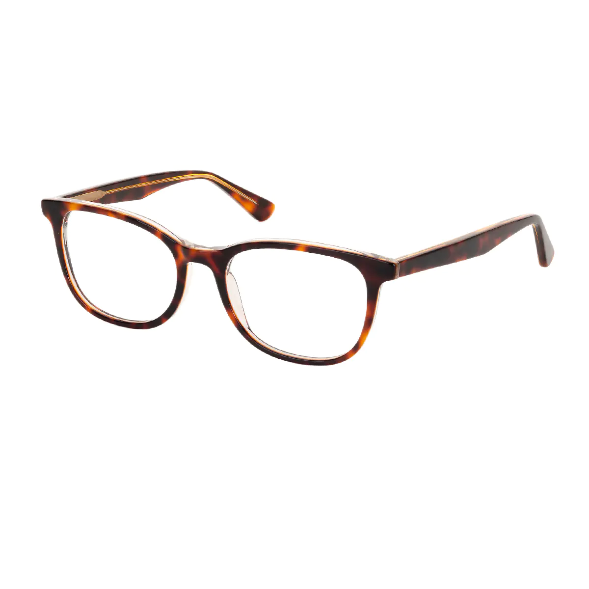 Oval Tortoiseshell Eyeglasses