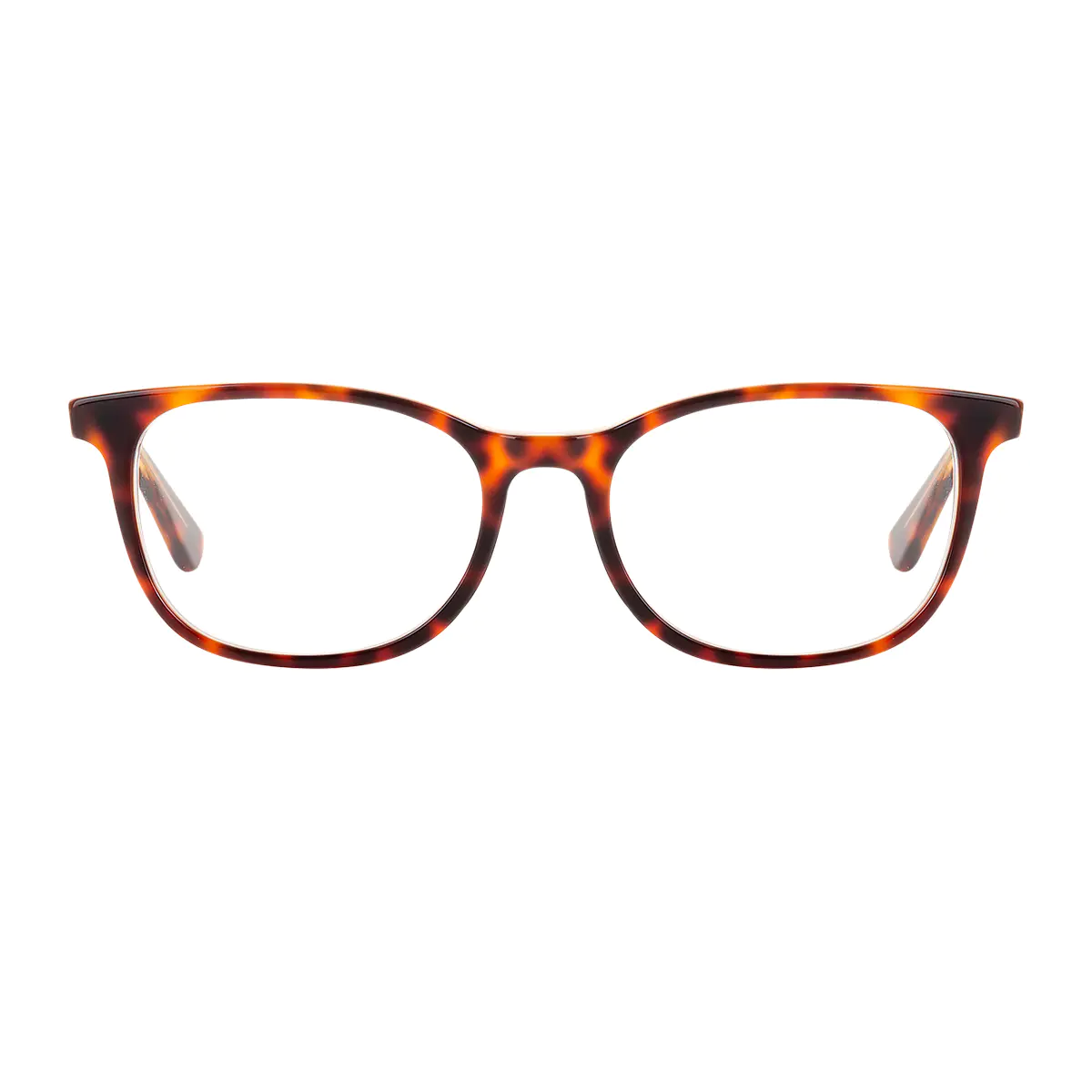 Oval Tortoiseshell Eyeglasses