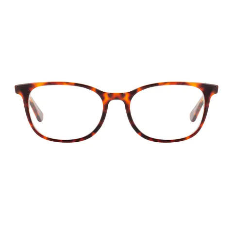 Oval Tortoiseshell Eyeglasses