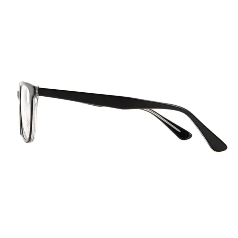 Oval Blue Eyeglasses