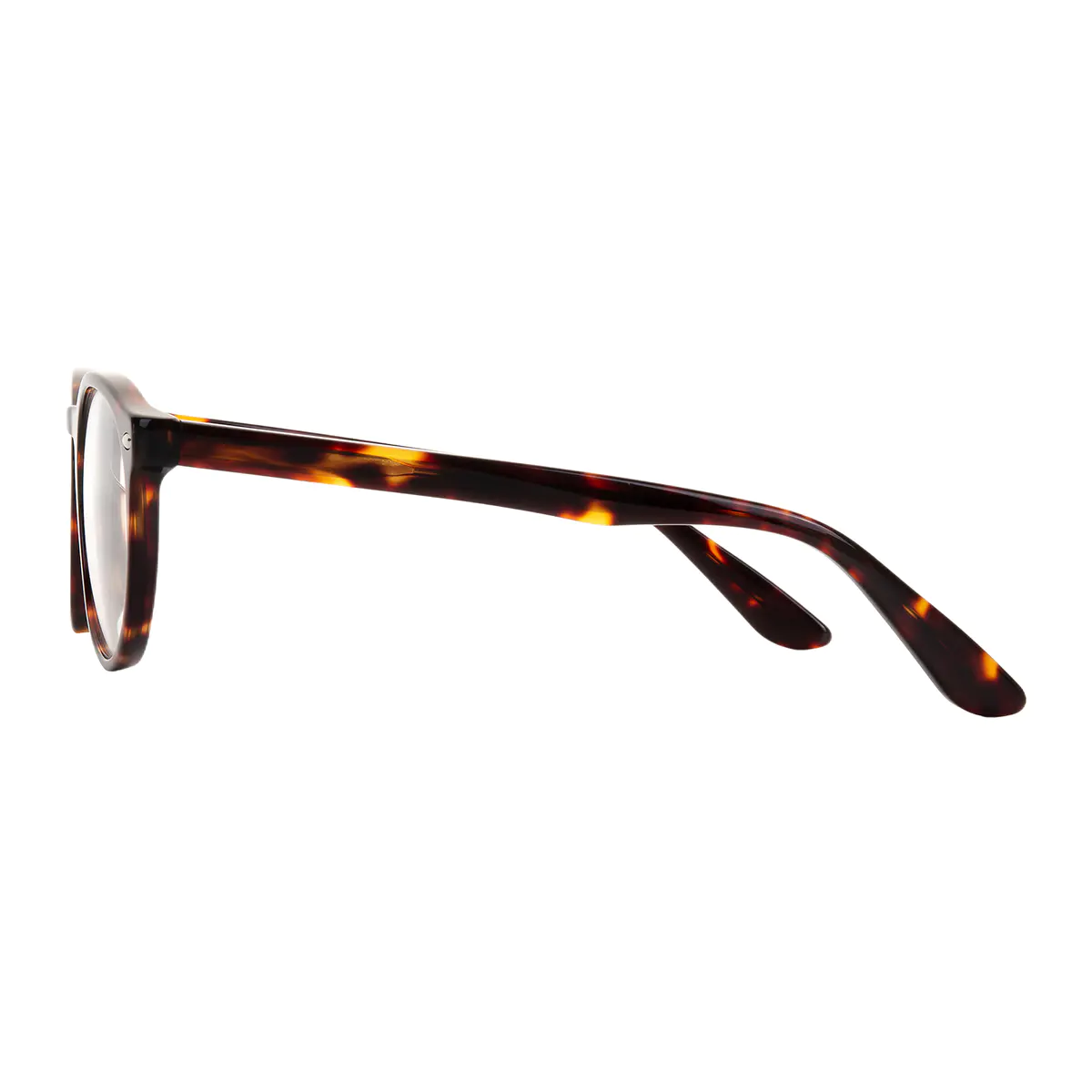 Round Tortoiseshell Eyeglasses