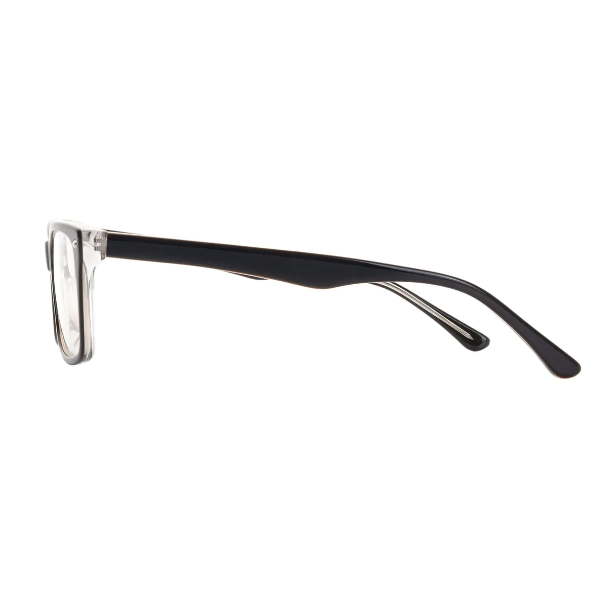 Rectangle Blue Eyeglasses