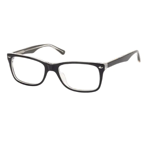 Rectangle Grey Eyeglasses