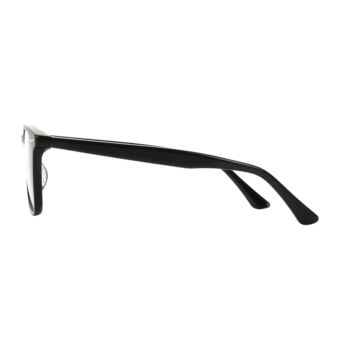 Rectangle Black Eyeglasses