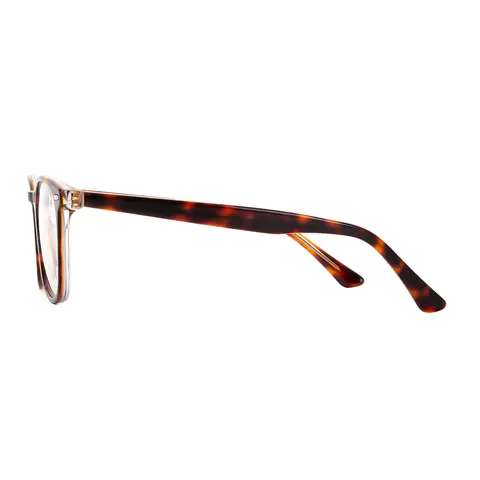 Rectangle Tortoiseshell Eyeglasses