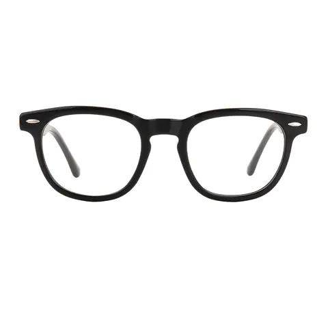 Rectangle Black Eyeglasses
