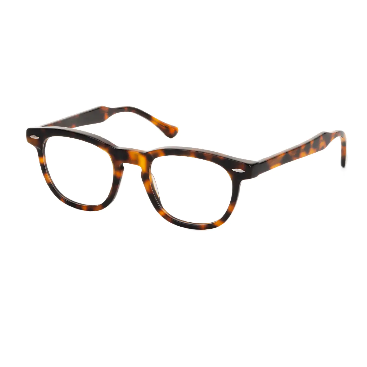 Rectangle Tortoiseshell Eyeglasses