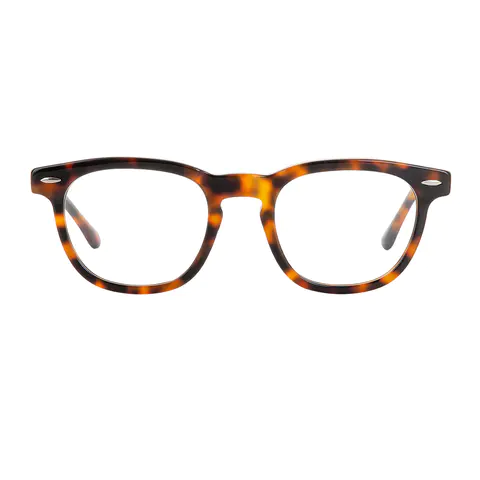 Rectangle Tortoiseshell Eyeglasses