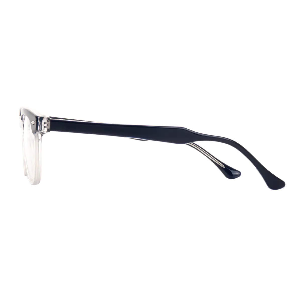 Rectangle Blue/Clear Eyeglasses