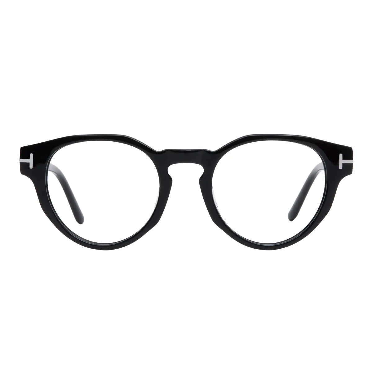 Round Black Eyeglasses