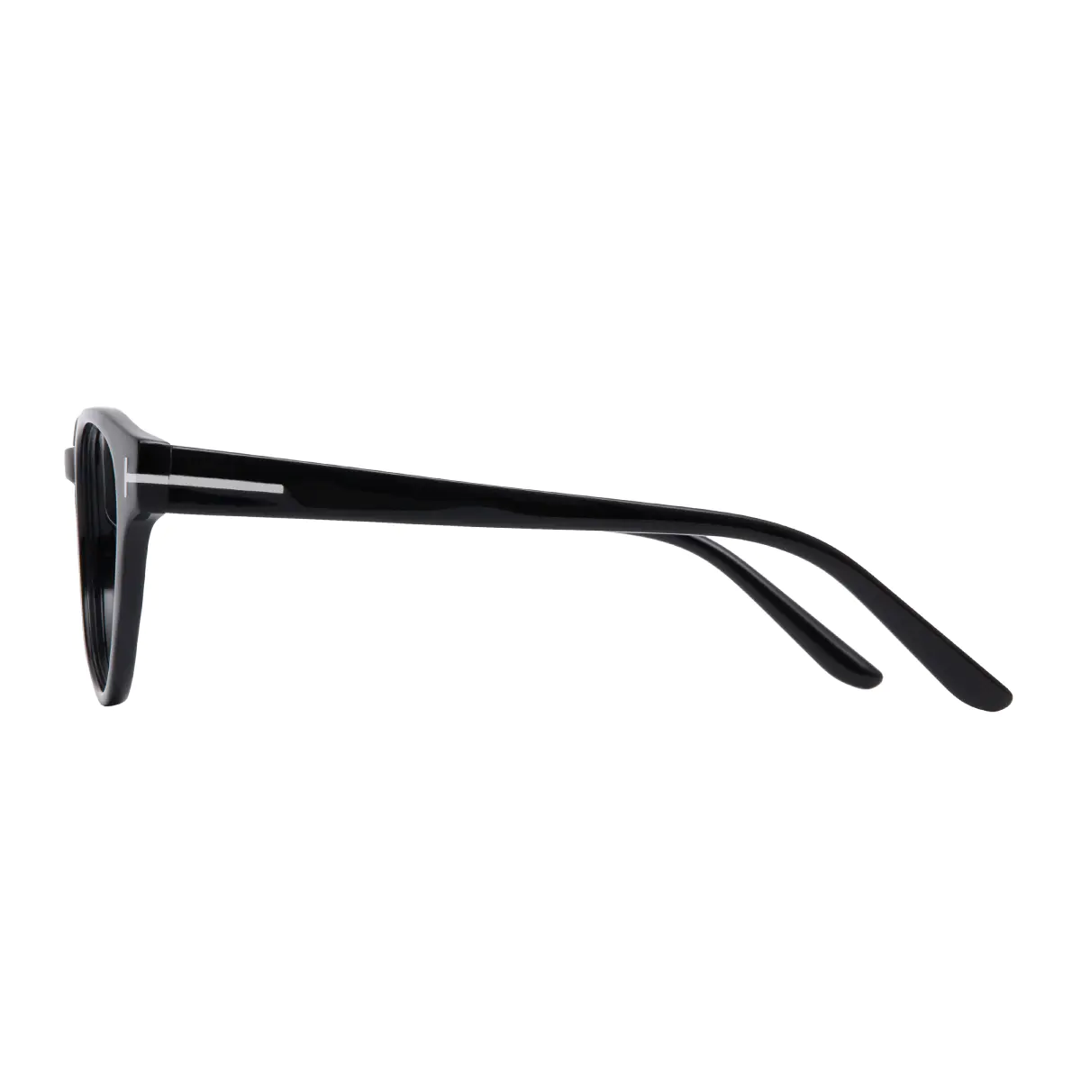 Round Black Eyeglasses