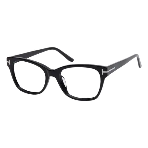 Square Black Eyeglasses