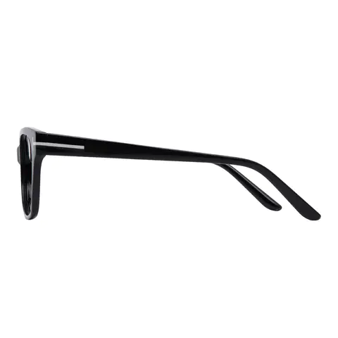 Square Black Eyeglasses