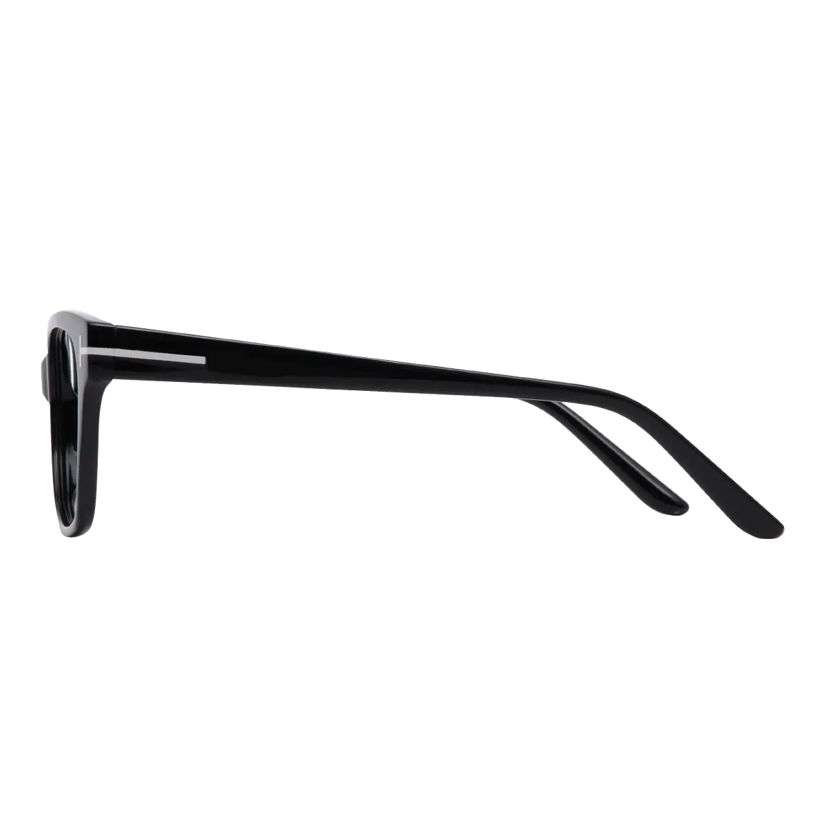 Square Black Eyeglasses