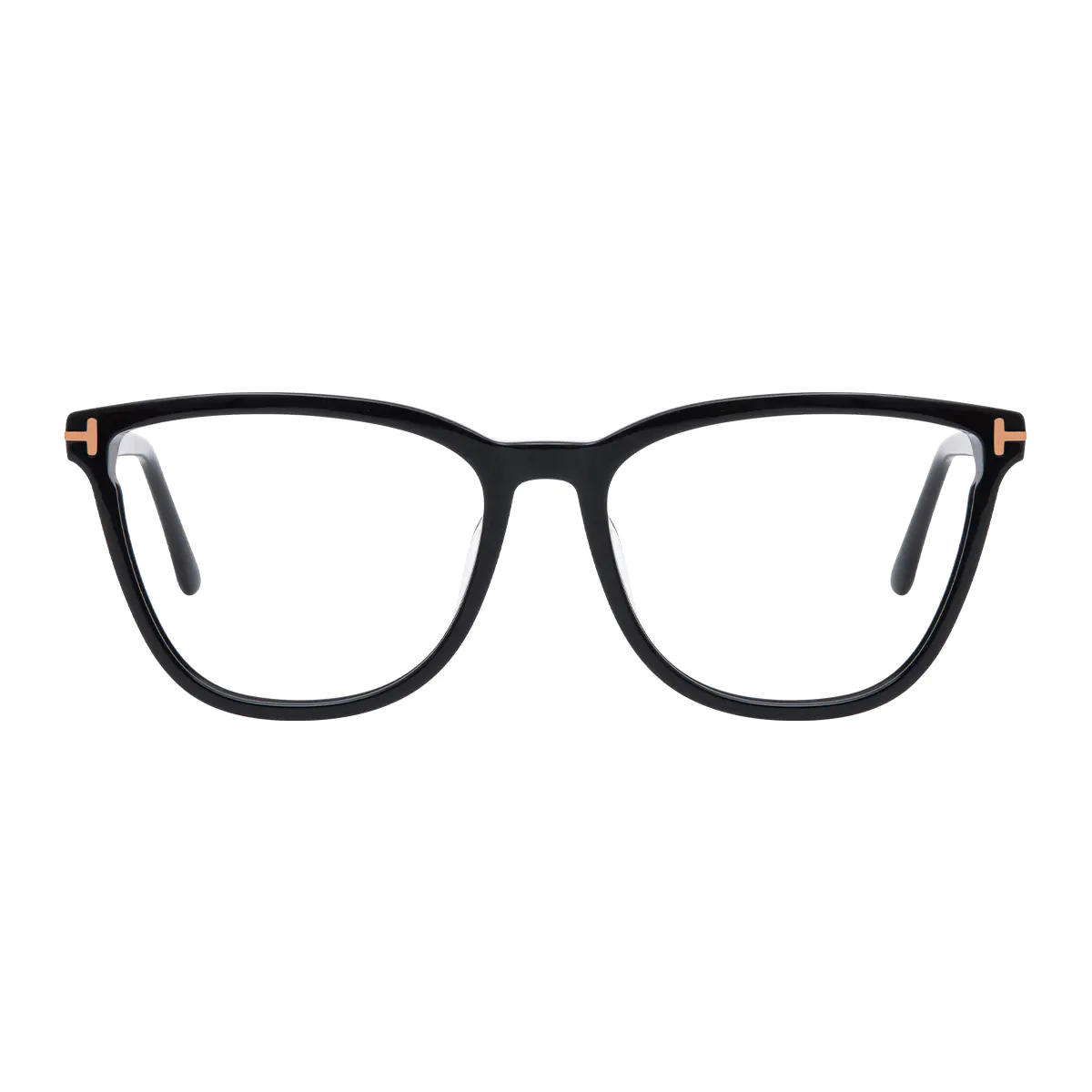 Square Black Eyeglasses
