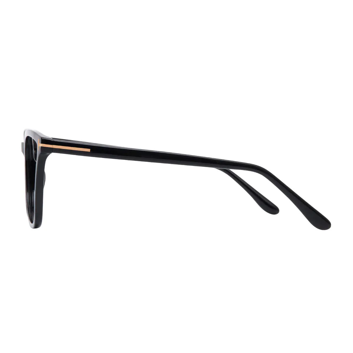 Square Black Eyeglasses