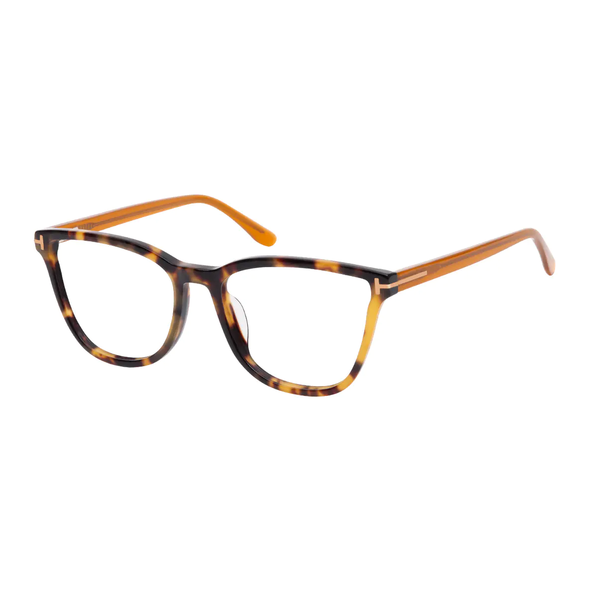 Square Tortoiseshell Eyeglasses