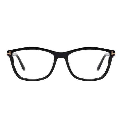 Rectangle Black Eyeglasses