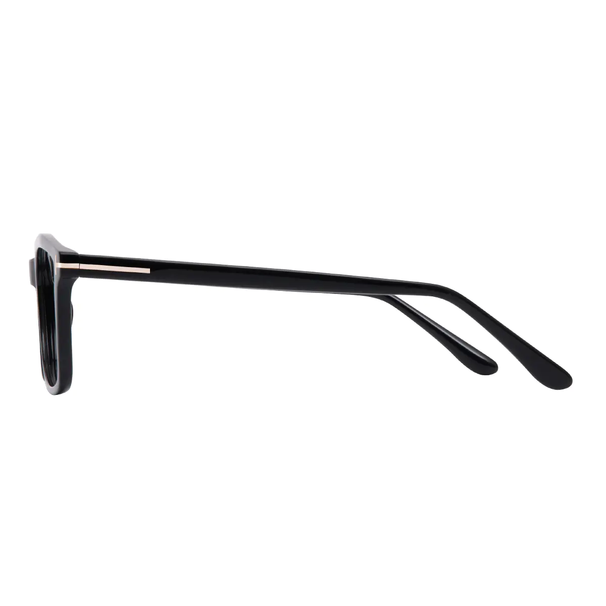 Rectangle Black Eyeglasses