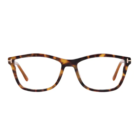 Rectangle Tortoiseshell Eyeglasses