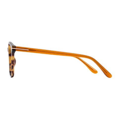 Square Tortoiseshell Eyeglasses
