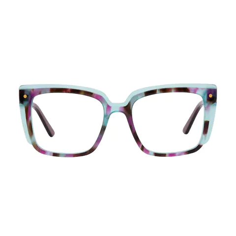Square Tortoiseshell Eyeglasses