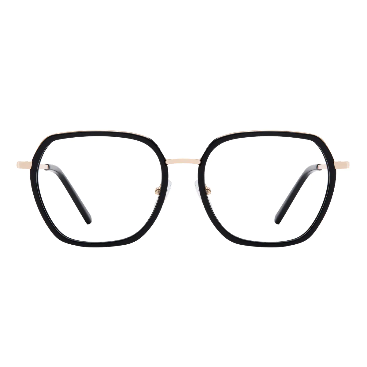 Square Black Eyeglasses