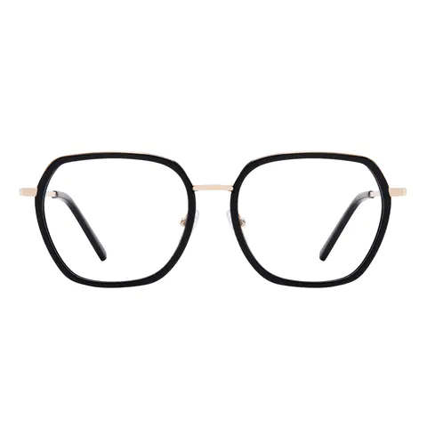 Square Black Eyeglasses