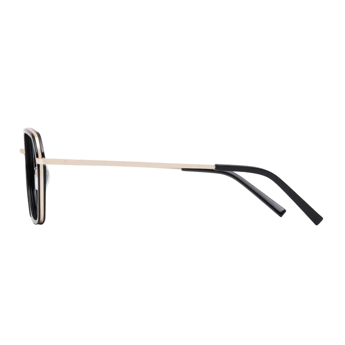 Square Black Eyeglasses