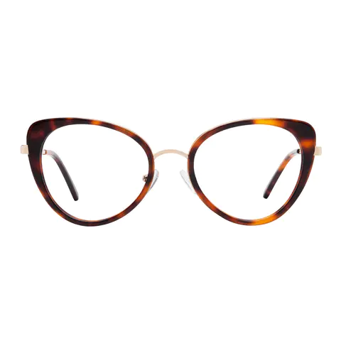 Cat-eye Dark Tortoiseshell Eyeglasses