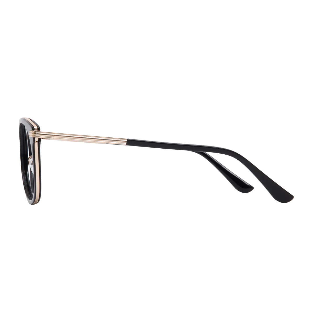 Round Black Eyeglasses