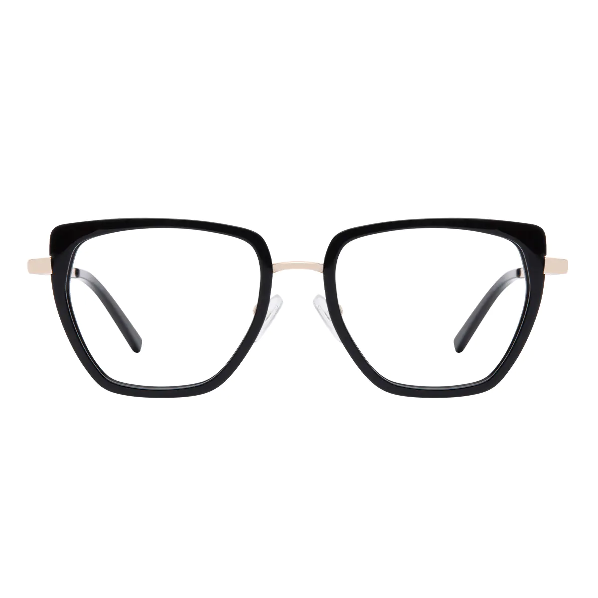 Square Black Eyeglasses