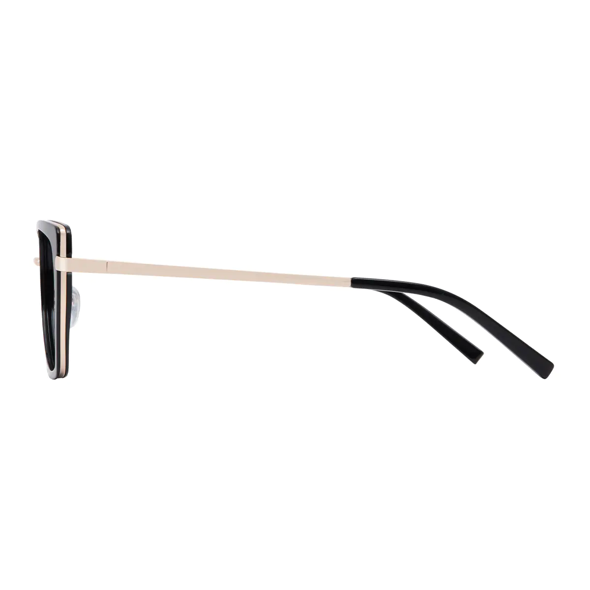 Square Black Eyeglasses