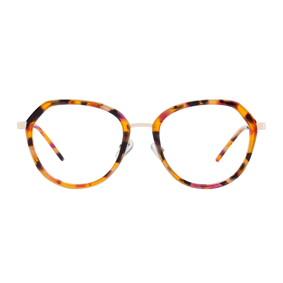 Round Tortoiseshell Eyeglasses