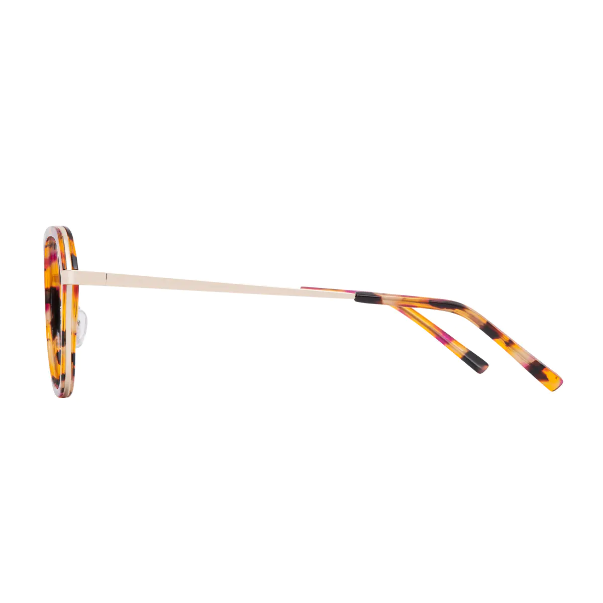 Round Tortoiseshell Eyeglasses