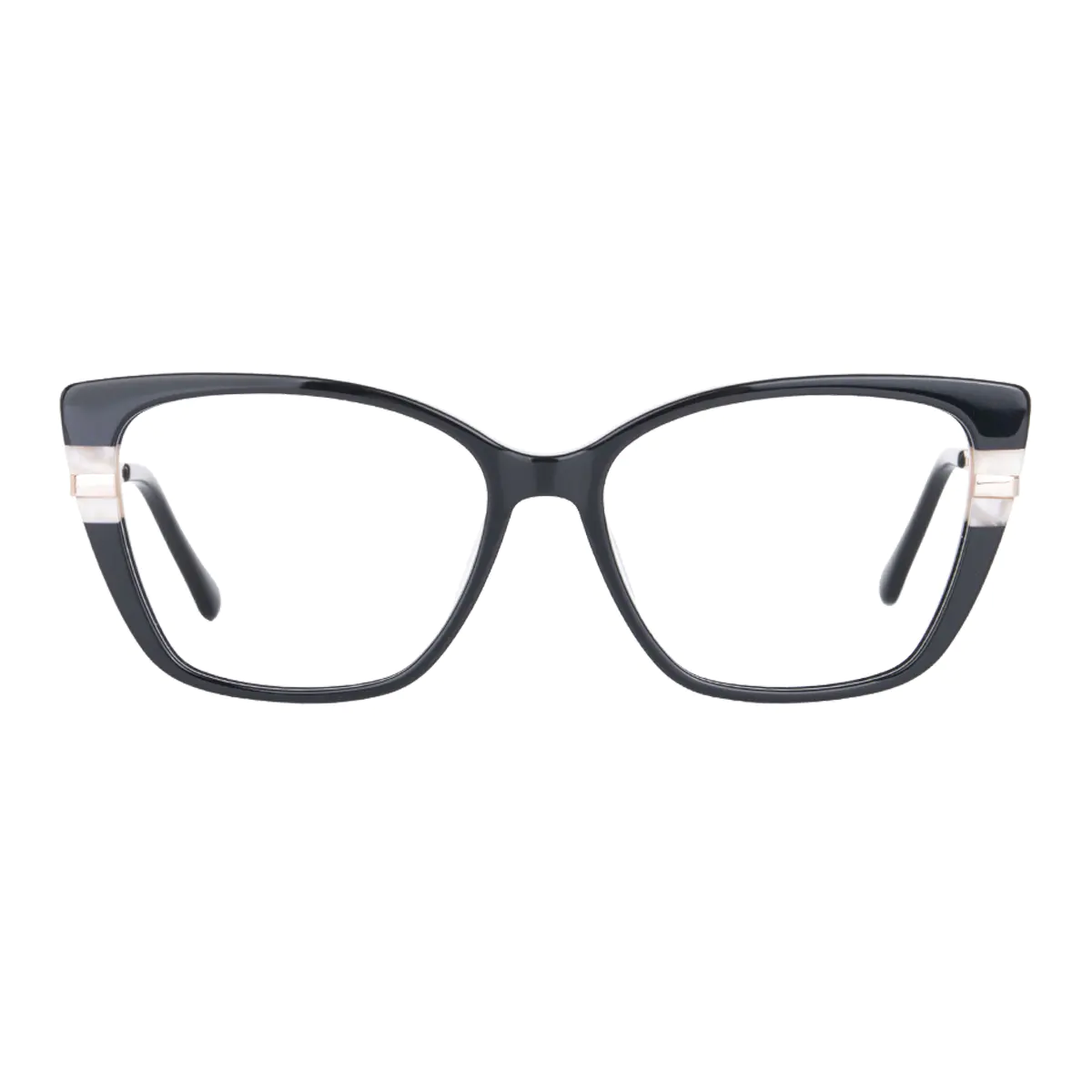 Rectangle Black Eyeglasses