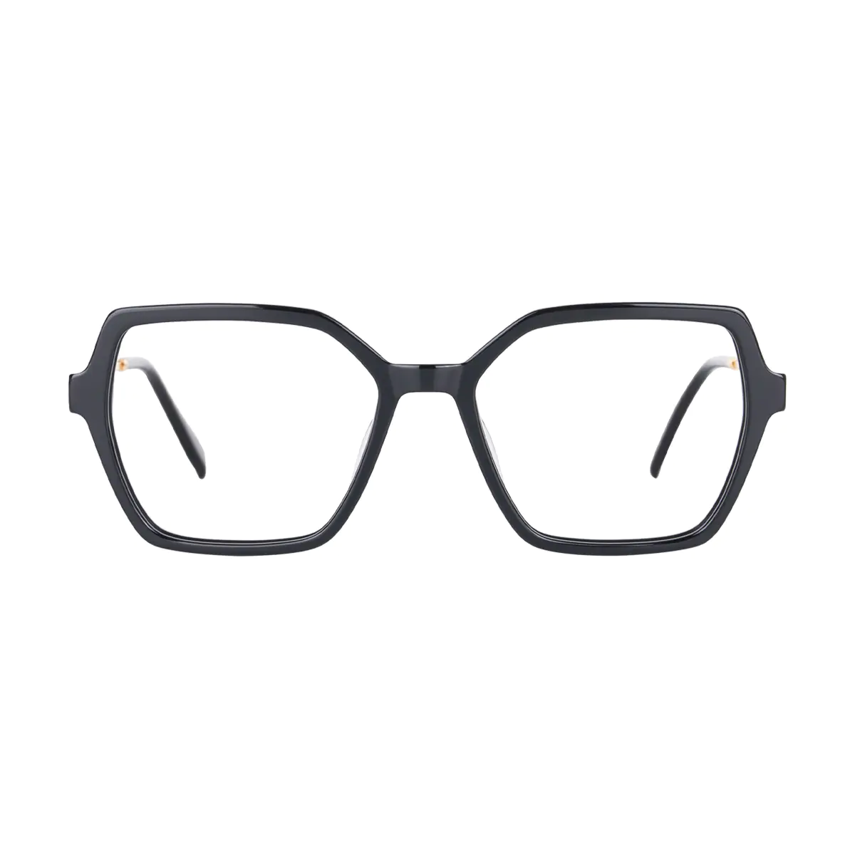 Square Black Eyeglasses