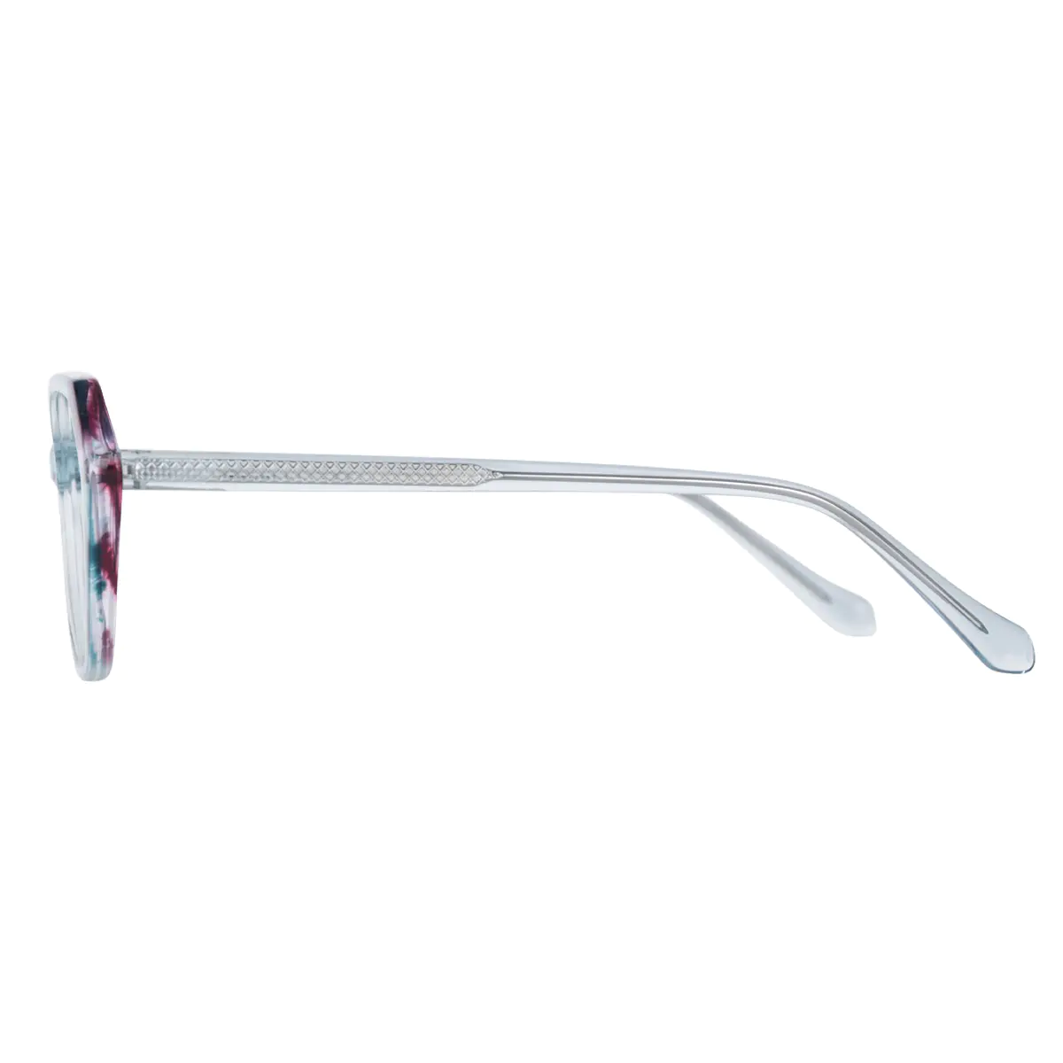 Geometric Clear Eyeglasses