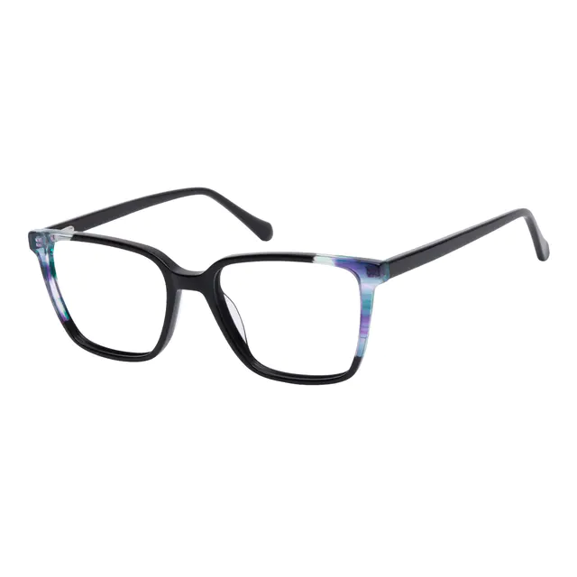 Rectangle Black Eyeglasses