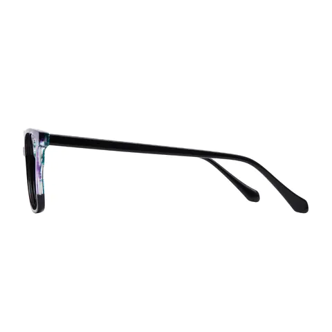 Rectangle Black Eyeglasses