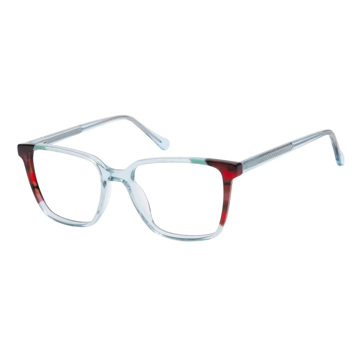 Rectangle Clear Eyeglasses