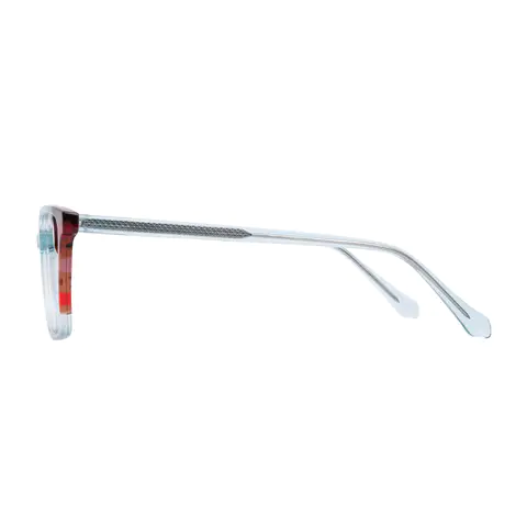 Rectangle Clear Eyeglasses