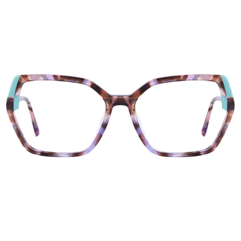 Geometric Multicolor Eyeglasses
