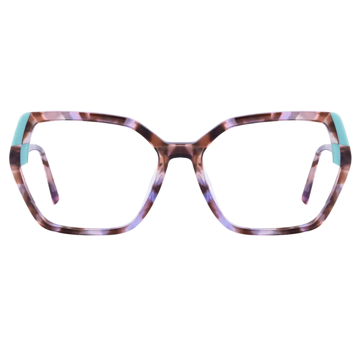 Geometric Multicolor Eyeglasses