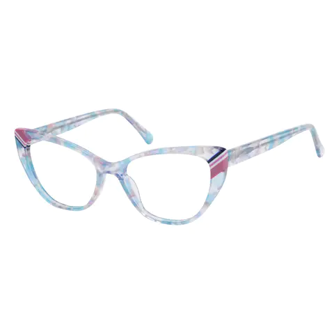 Cat-eye Multicolor Eyeglasses